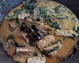 Foto langkah ke 7 dari resep Sayur santan lembayung, tempe, teri pedes.