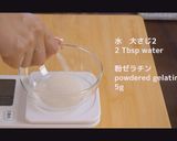 A picture of step 4 of Strawberry Yoghurt Mousse and Berry Sauce.