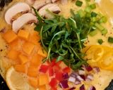A picture of step 2 of My Colourful tasty Omelette.