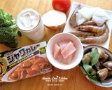 【好侍咖哩】[阿妮塔♥yummy] 椰香咖哩海鮮鍋的食譜步驟1照片