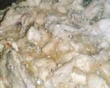 A picture of step 6 of Chicken white karahi.