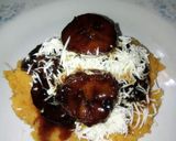 Foto del paso 7 de la receta: Plátano Dulce en cama de Puré de Batata Amarilla y Queso
