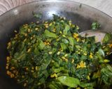 पालक मुग डाळ भाजी (palak moong daal bhaji recipe in marathi) रेसिपी स्टेप 4 फोटो