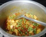 A picture of step 3 of Mixed vegetables.
