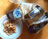 Foto langkah ke 1 dari resep (Sarapan Cepat) Roti Coklat Kacang Sangrai ✅.