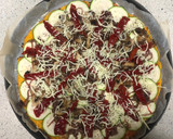 Foto del paso 4 de la receta: Pizza con base de calabaza (sin harina)