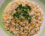 Foto del passaggio 7 della ricetta Risotto arancia, carota e rucola🍊🥕🥬