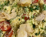 Foto del paso 3 de la receta: Ensalada de cous cous con salmón en airfryer - Semana 29 de embarazo