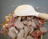 Foto langkah ke 2 dari resep Nasi Goreng Bolognese.