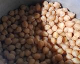 A picture of step 2 of Boiled Chickpeas Chaat.