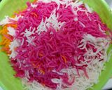 A picture of step 1 of Multi colour zarda.