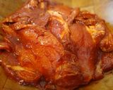 A picture of step 3 of Alambre al Pastor.