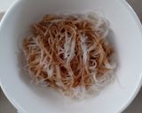 Hình bước làm 3 của món Hủ tiếu khô xá xíu