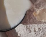 A picture of step 2 of Eggless Chocolate Cake.