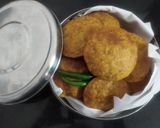 A picture of step 6 of Masala Poori (For journeys).