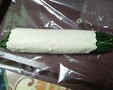 Foto langkah ke 8 dari resep Rollade Tahu Daun Singkong.