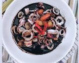 Foto langkah ke 4 dari resep Cumi Hitam Simple.