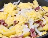 Foto langkah ke 3 dari resep Potato Cheese&Ham.