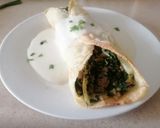 Foto del paso 5 de la receta: Panqueques rellenos con acelga y salsa bechamel