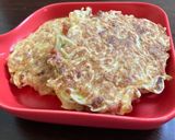 Gambar langkah 3 resipi Murtabak maggie.