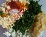 Banana-Methi-Palak-Paneer Gota recipe step 2 photo
