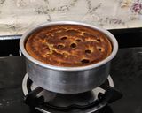 A picture of step 8 of Eggless Mawa wheat flour cake.