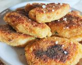 A picture of step 5 of Potato and Carrot Croquettes with Cannellini Bean Cream.