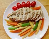 義式香料雞胸肉佐時蔬(電鍋版)的食譜步驟7照片