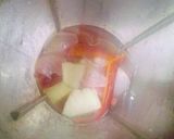 A picture of step 2 of Tomato soup with Carrot and Potato.