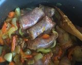 Foto del paso 1 de la receta: Malfattis con salsa rosa y salchichitas de carnicería