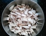 A picture of step 1 of Heavenly Mushroom.