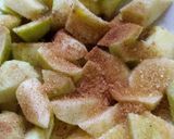 Foto del paso 1 de la receta: Keke de Avena con Manzanas, Arándanos Secos y Pecanas
