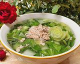 Hình bước làm 3 của món Mâm cơm nhiều màu xanh