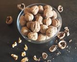 Foto del passaggio 1 della ricetta I miei baci di dama alle noci e castagne