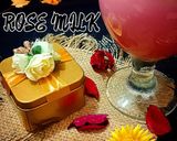 A picture of step 3 of Rose Milk.
