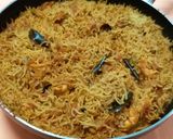 A picture of step 11 of Prawn Pulao.