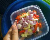 Foto langkah ke 3 dari resep Tumis oncom toge.