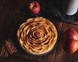 Une image de l'étape 7 de Cheesecake aux pommes caramélisées.