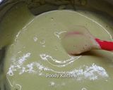 Foto langkah ke 5 dari resep Creamy Matcha Castella Cupcake.