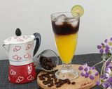 عکس مرحله 1 از دستور آیس کافی پرتقالی