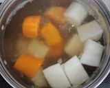 Hình bước làm 3 của món MÌ UDON HẢI SẢN homemade