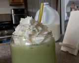 A picture of step 5 of Perfect Matcha Latte.
