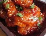 Foto langkah ke 4 dari resep Dakgangjeong (Korean Spicy Chicken Wings).