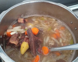 Foto langkah ke 6 dari resep Sup iga kacang merah "brenebon soup".