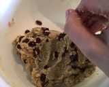 A picture of step 4 of Chewy Fruity Flapjack Cookies.