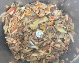 Foto del paso 3 de la receta: Tostadas de tinga de setas o champiñones vegetarianas