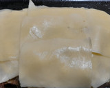 Foto del paso 6 de la receta: Matambrito en barbacoa y 4 quesos con puré mixto