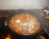 Foto del paso 10 de la receta Fideos a la cazuela con marisco y pollo