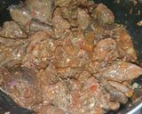 A picture of step 3 of Peppered Offal.