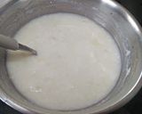A picture of step 1 of Double Decker Dhokla.
